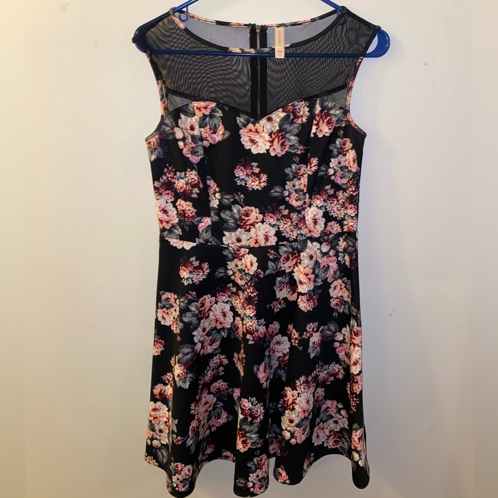 Floral Skater Dress
